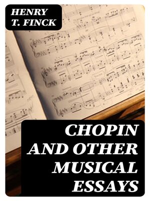 cover image of Chopin and Other Musical Essays